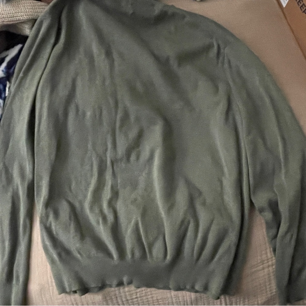 POLO Men's Green Sweater Vintage